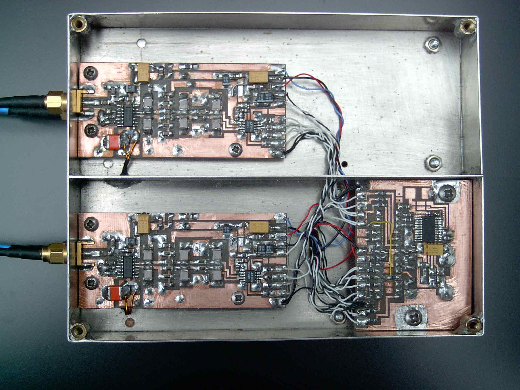 dÃ©tecteurs & ADCs & microcontroleur